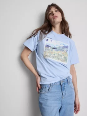 Bavlněná košile s motivem krajiny Vincenta van Gogha