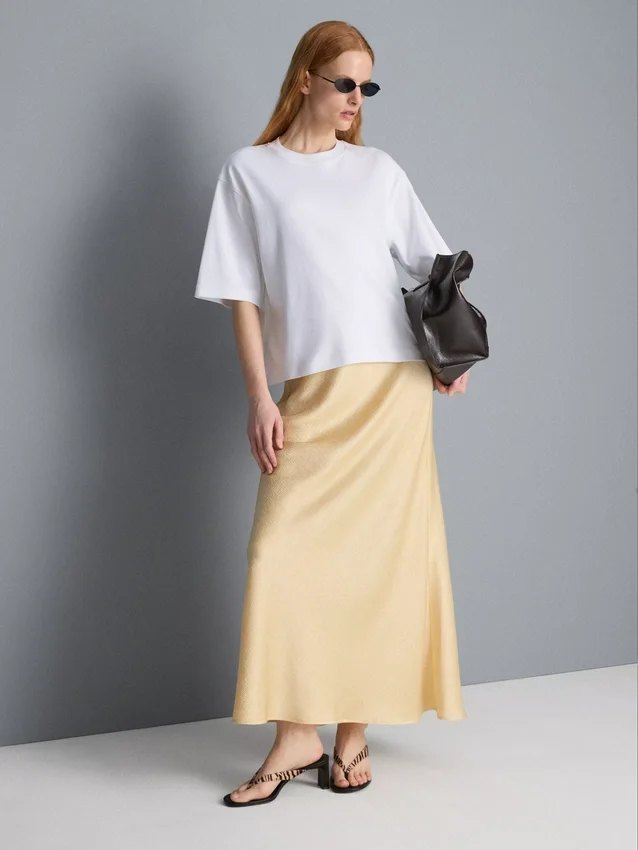 Bavlněné oversized tričko