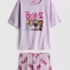 Bavlněné pyžamo Bratz s potiskem