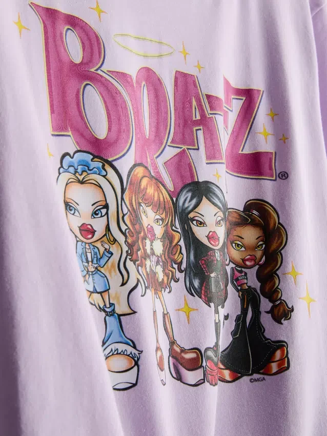Bavlněné pyžamo Bratz s potiskem