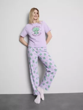 Bavlněné pyžamo s potiskem SpongeBob SquarePants