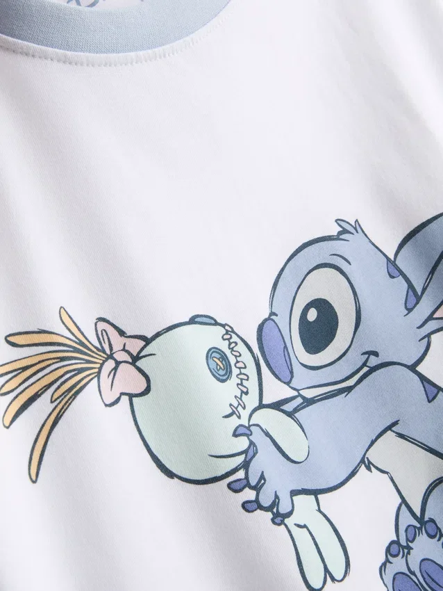 Bavlněné pyžamo s potiskem Stitche od Disneyho