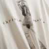 Bavlněné tričko Christina Aguilera s hudebním motivem