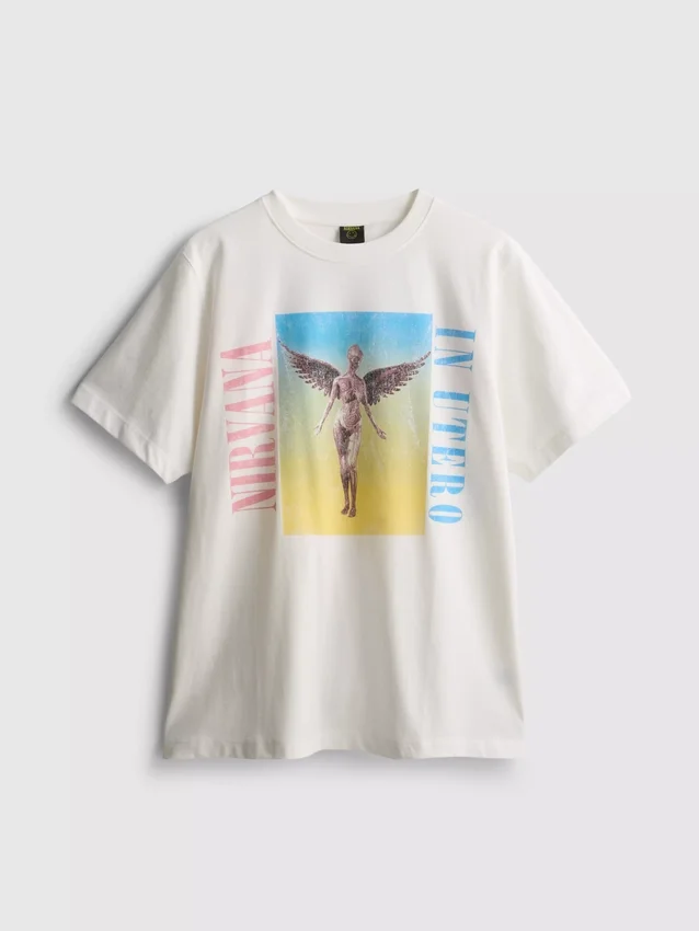 Bavlněné tričko Nirvana Rainbow Tour
