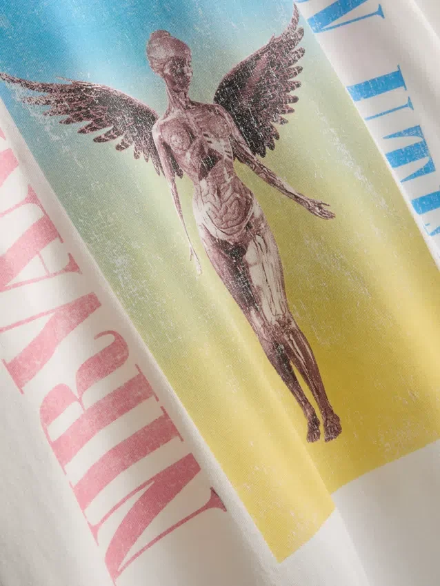 Bavlněné tričko Nirvana Rainbow Tour