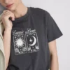 Bavlněné tričko s krátkým rukávem a potiskem
