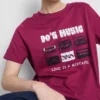 Bavlněné tričko s krátkým rukávem a potiskem