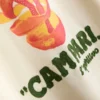 Bavlněné tričko s kulatým výstřihem Campari