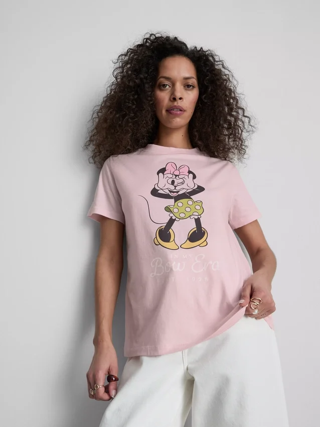 Bavlněné tričko s potiskem Minnie Mouse od Disneyho