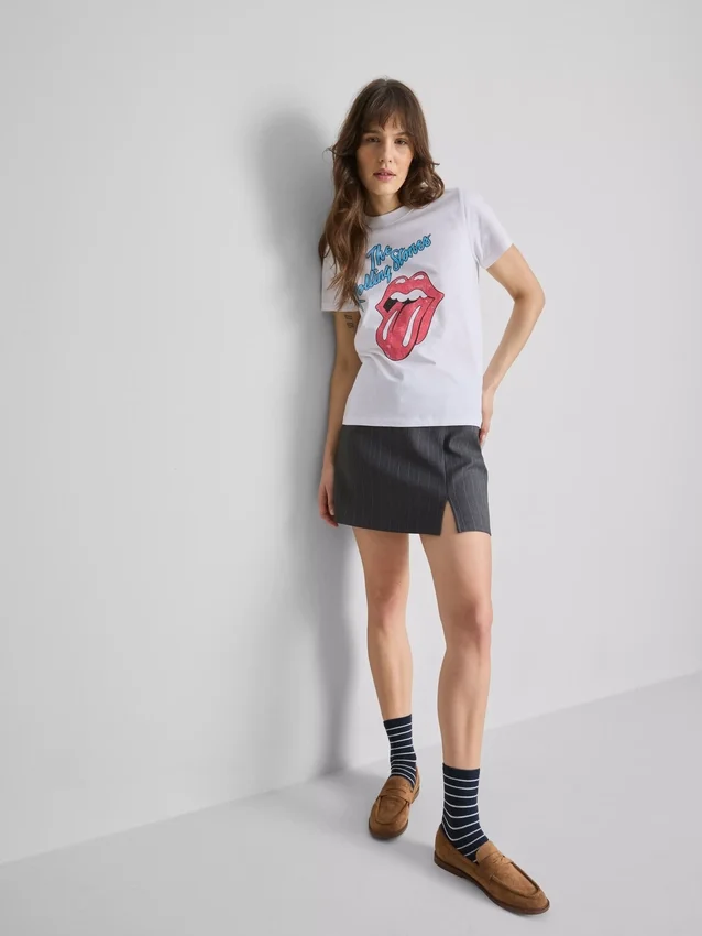 Bavlněné tričko s potiskem Rolling Stones