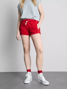 Běžecké kraťasy z jersey s vysokým podílem bavlny