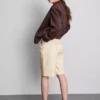 Bermudy z bavlněné směsi s elegantním střihem
