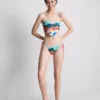Bikiny s bandanovým topem s malebným potiskem