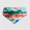 Bikiny s bandanovým topem s malebným potiskem