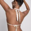 Bikiny s halterovým výstřihem a potiskem bandany