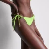 Bikiny s korálkovým vzorem a vázáním na boku