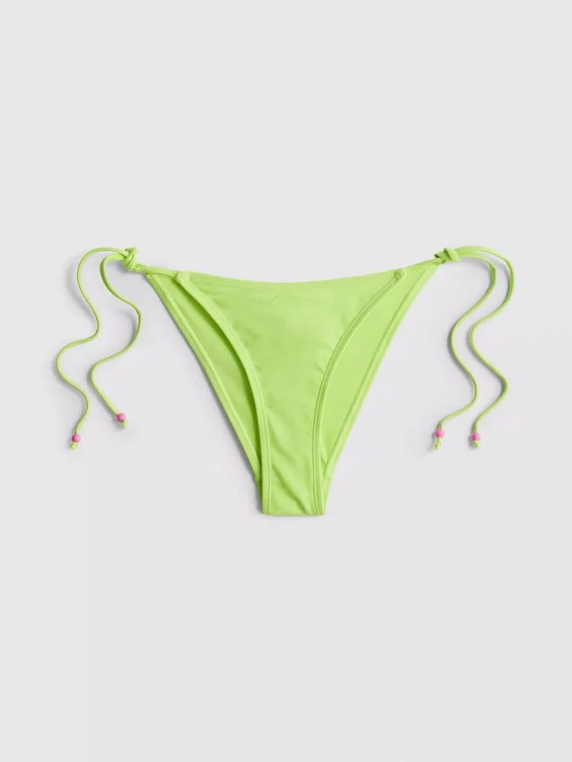 Bikiny s korálkovým vzorem a vázáním na boku