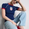 Dlouhé dětské tričko s motivem USA