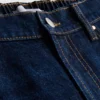 Dlouhé kraťasy z bavlněného denimu