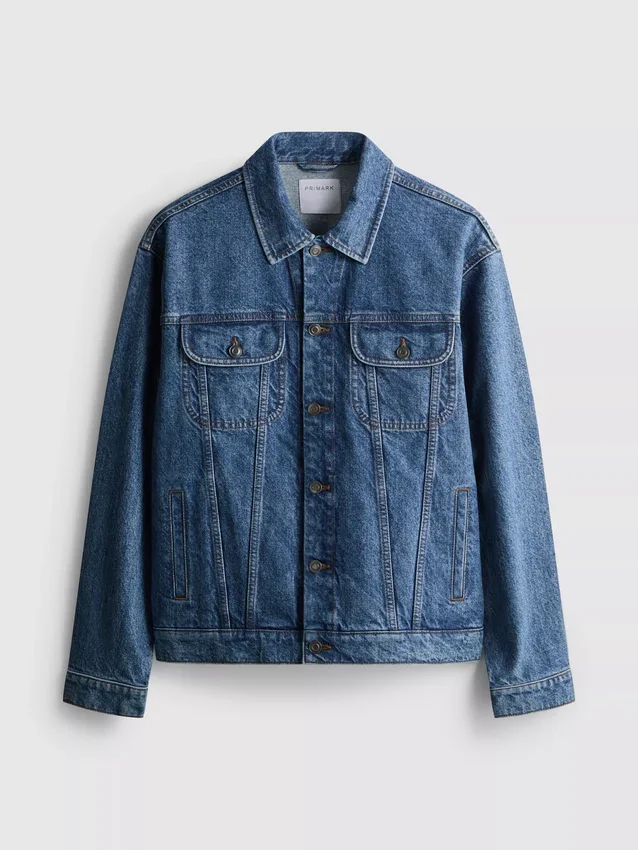 Džínová bunda ve stylu trucker