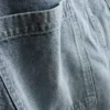 Džínové cargo kraťasy