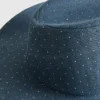Džínový kovbojský klobouk s cvočky
