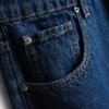 Džíny The Edit s rovnými nohavicemi z bavlněného denimu