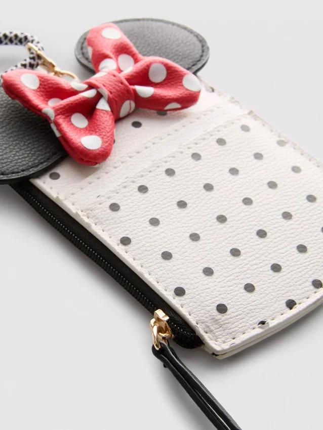 Držák na karty s šňůrkou s motivem Minnie Mouse od Disneyho
