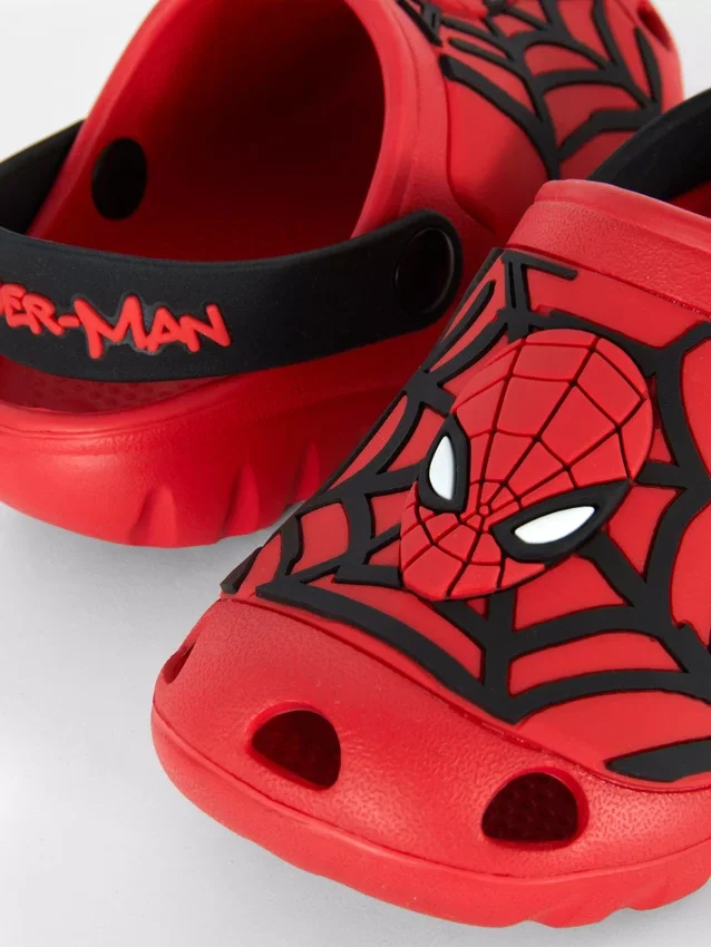Dětské dřeváky Marvel Spider-Man s páskem za patou