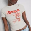 Dětské tričko s potiskem Havana s vysokým podílem bavlny