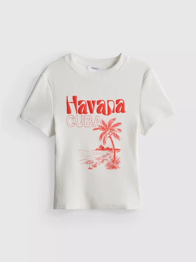 Dětské tričko s potiskem Havana s vysokým podílem bavlny