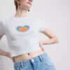 Dětské tričko s potiskem srdce „Pride“ s vysokým podílem bavlny