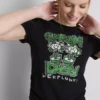 Dětské tričko s volánky „Green Day“ s vysokým podílem bavlny