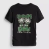 Dětské tričko s volánky „Green Day“ s vysokým podílem bavlny