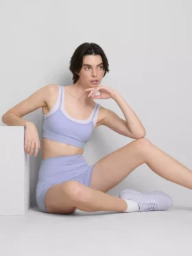 Dvouvrstvý sportovní crop top