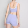 Dvouvrstvý sportovní crop top