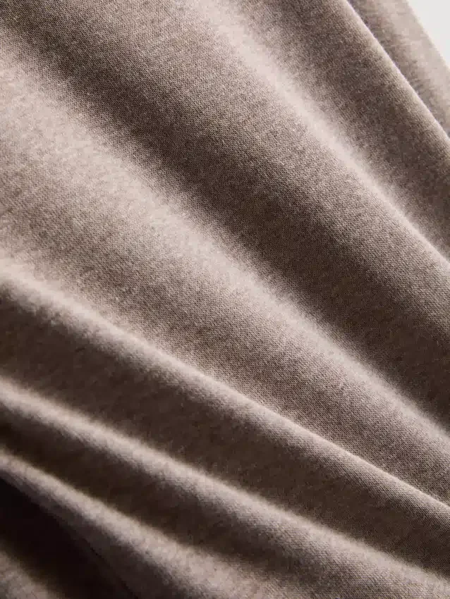 Dvouvrstvé tričko s kulatým výstřihem