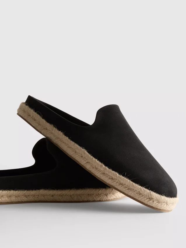 Espadrilky typu mules bez šněrování