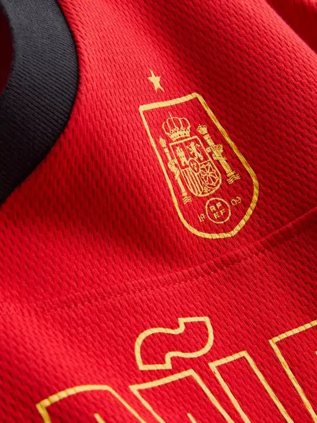 Fotbalová košile s potiskem „Spain“