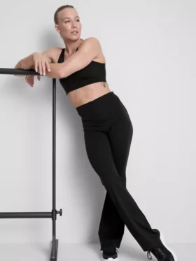 Funkční legíny BodySculpt s vysokým pasem a rozšiřujícími se nohavicemi