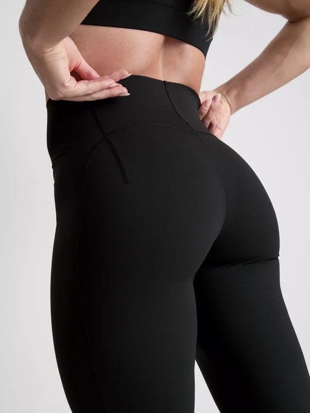 Funkční legíny BodySculpt s vysokým pasem a rozšiřujícími se nohavicemi