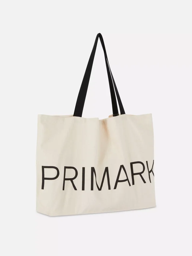 Grafická plátěná taška Primark