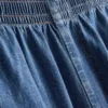 Harémové kalhoty Paula Echevarría z denimu s vysokým podílem bavlny