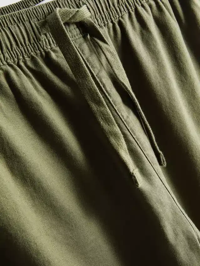Kargo kalhoty se stahovací šňůrkou