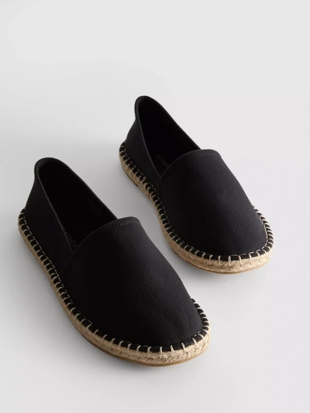 Klasické plátěné espadrilky