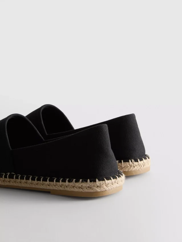 Klasické plátěné espadrilky