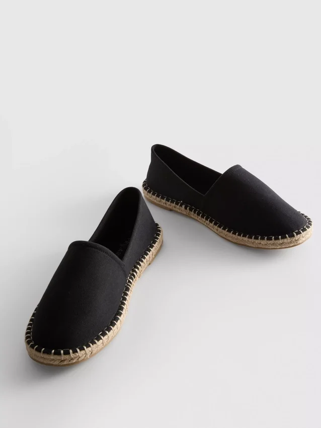 Klasické plátěné espadrilky
