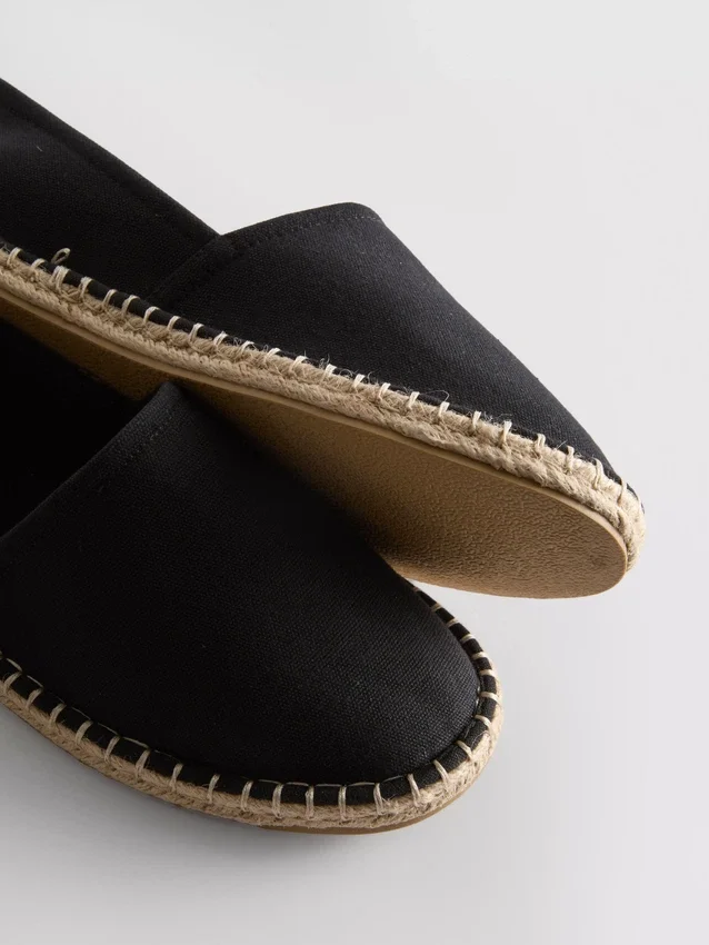 Klasické plátěné espadrilky