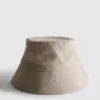 Klobouk z lněné směsi