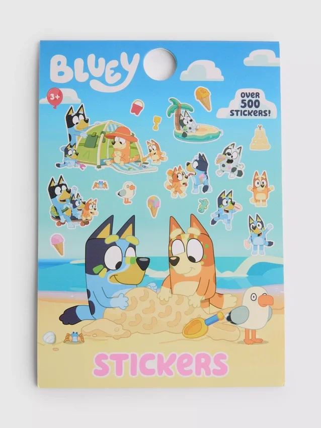 Kniha samolepek Bluey